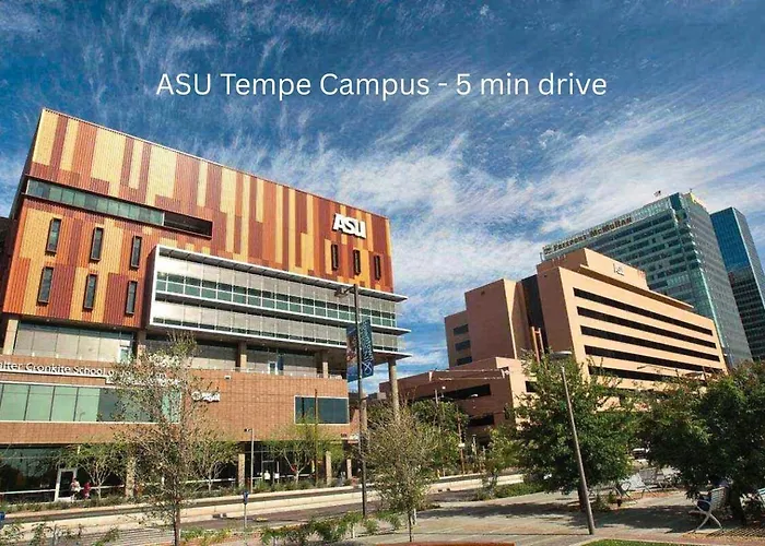 Ferienhaus Parkway Pearl By Asu - Heated Pool, Fire Pit, Putt Tempe
